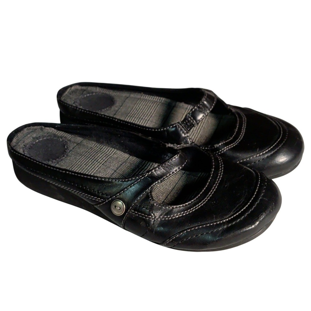 Vintage Mudd Mary Jane Shoes Womens Size 6.5M Black Y2K Babydoll Dark Academia